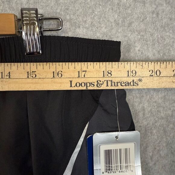 Asics Mens Size XL Athletic Split Running Shorts Black Vented Lined NWT - Picture 4 of 9